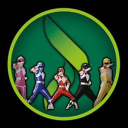 Gigantti Power Rangers logo